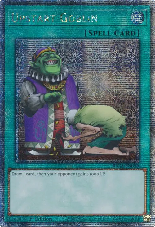 Upstart Goblin (Quarter Century Secret Rare) [Ra03-En096] Quarter Century Secret Rare 1