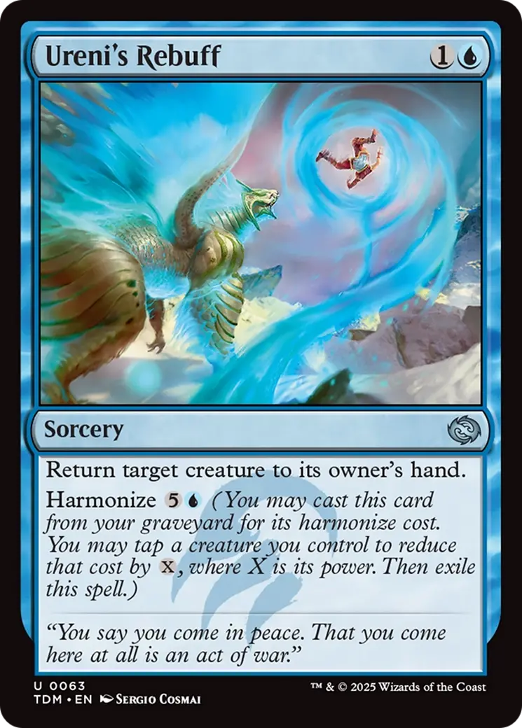 Ureni's Rebuff [Tarkir: Dragonstorm] 1
