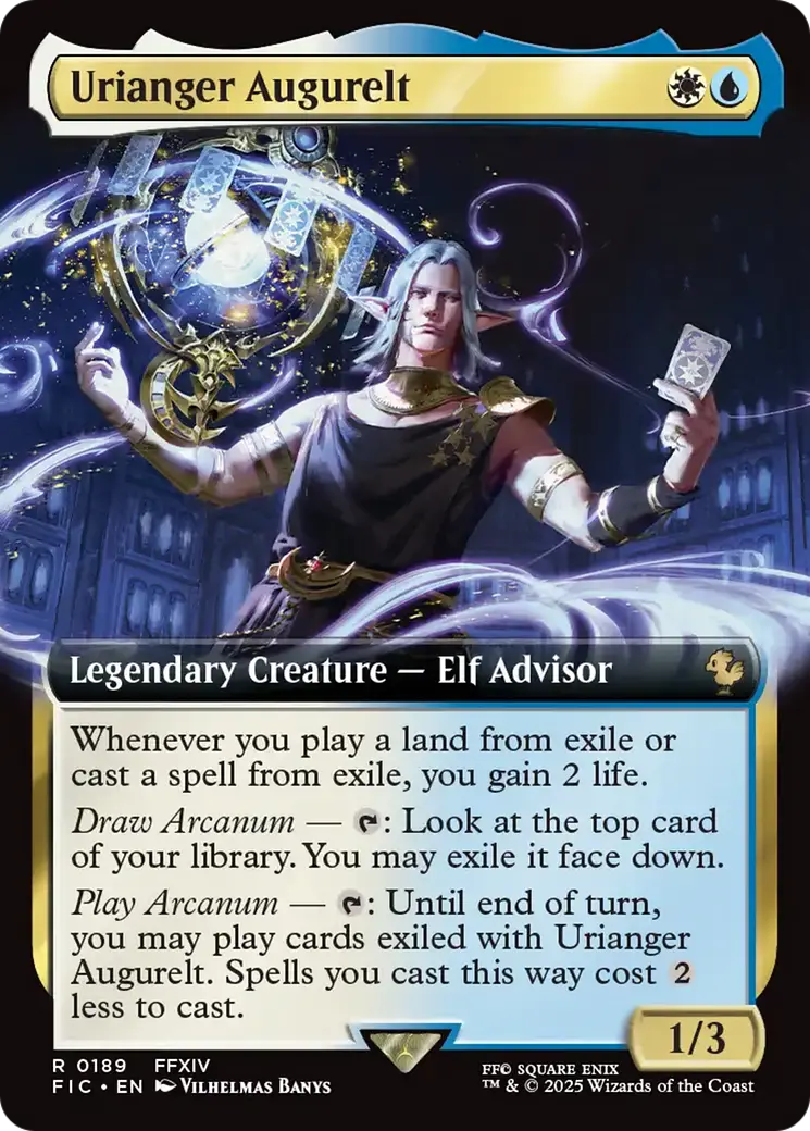 Urianger Augurelt (Extended Art) [Final Fantasy Commander] 1