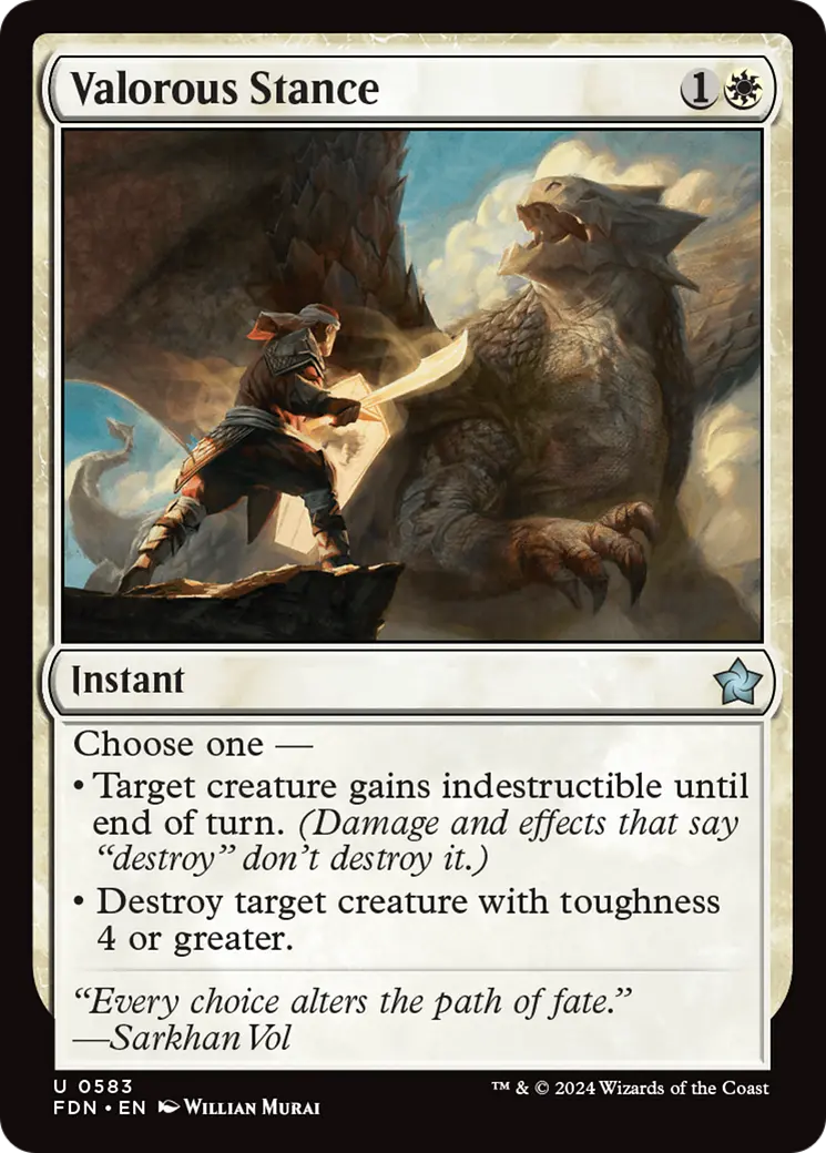 Valorous Stance [Foundations] 1