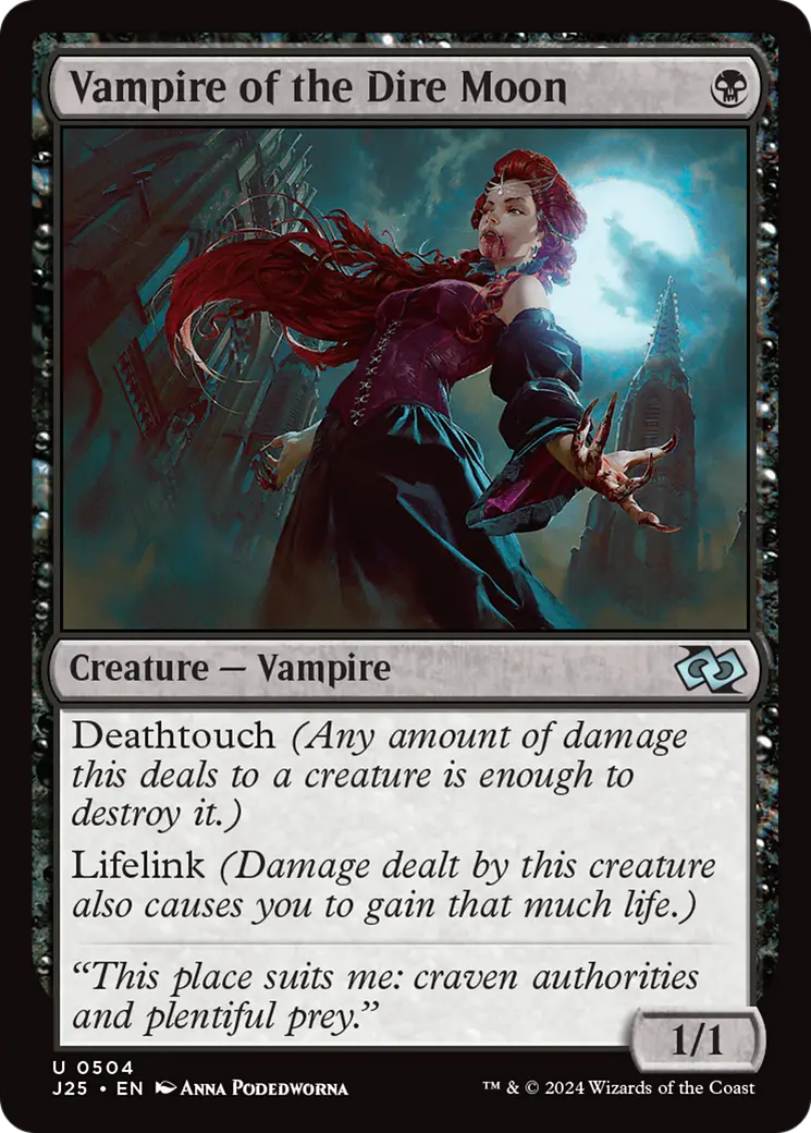 Vampire Of The Dire Moon [Foundations Jumpstart] 1