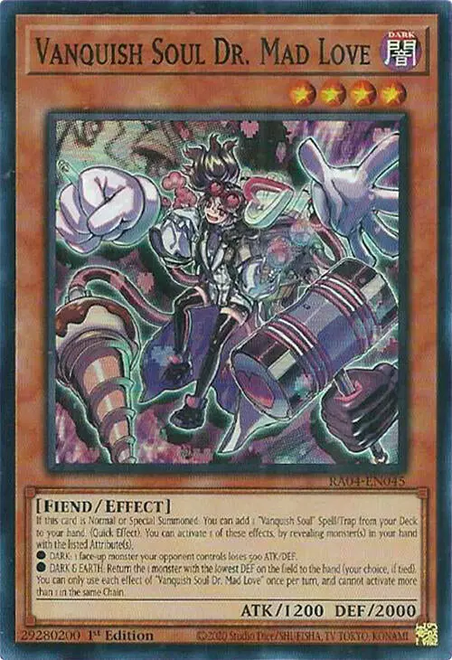 Vanquish Soul Dr. Mad Love [Ra04-En045] Super Rare 1