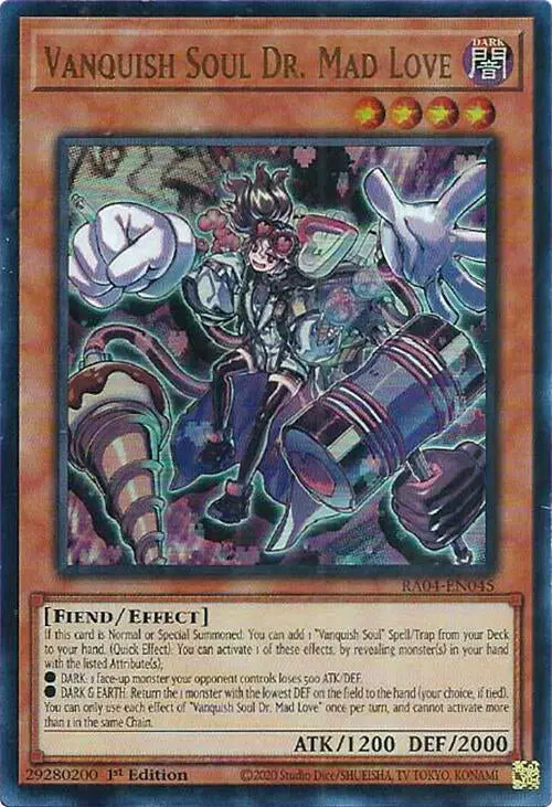 Vanquish Soul Dr. Mad Love [Ra04-En045] Ultra Rare 1