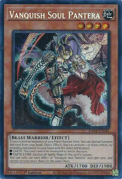 Vanquish Soul Pantera [Ra04-En044] Secret Rare 1