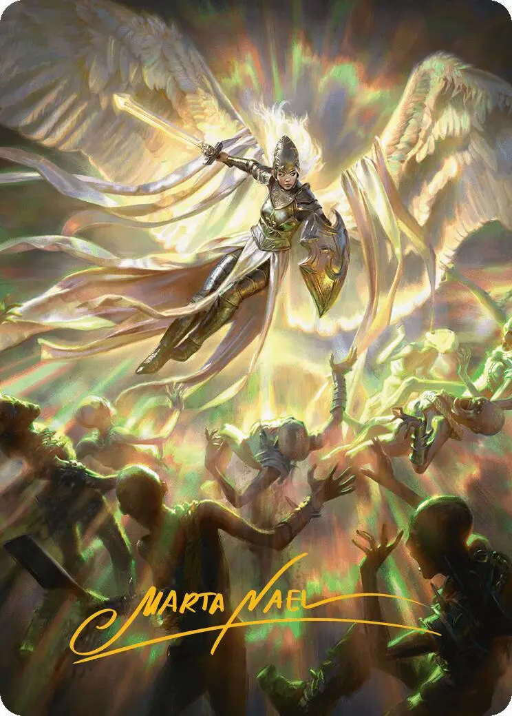 Vanquish The Horde Art Card (Gold-Stamped Signature) [Innistrad Remastered Art Series] 1