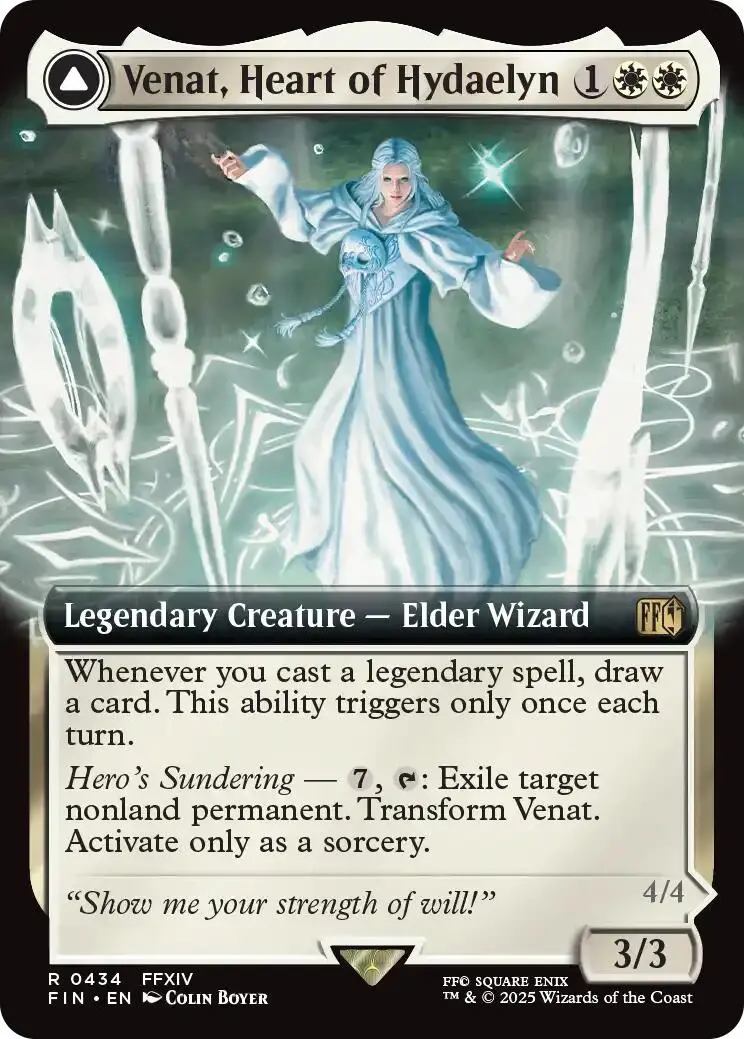 Venat, Heart Of Hydaelyn // Hydaelyn, The Mothercrystal (Extended Art) [Final Fantasy] 1