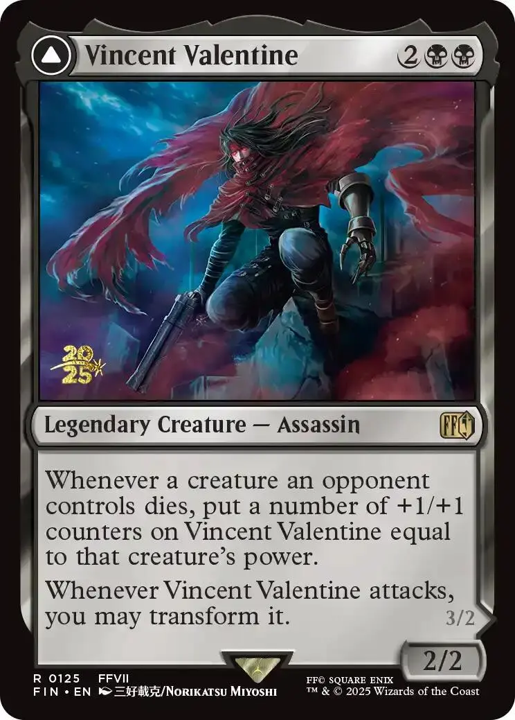 Vincent Valentine // Galian Beast [Final Fantasy Prerelease Promo] 1