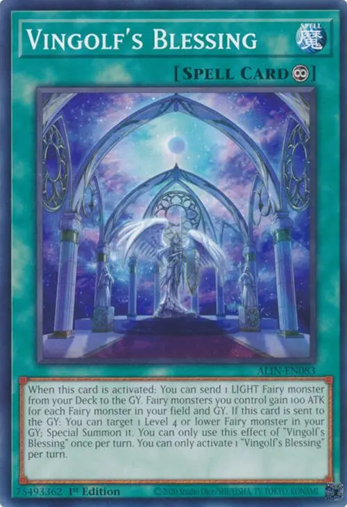 Vingolf's Blessing [Alin-En083] Common 1