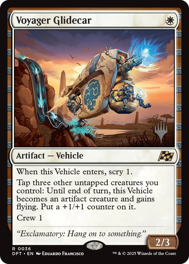 Voyager Glidecar (Promo Pack) [Aetherdrift Promos] 1