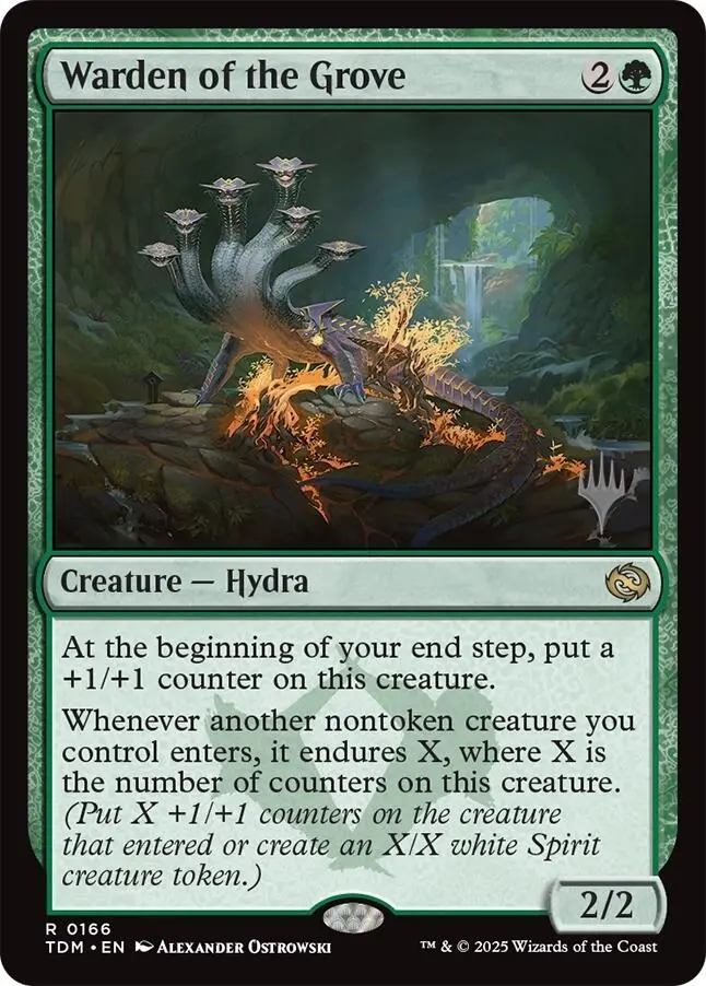 Warden Of The Grove (Promo Pack) [Tarkir: Dragonstorm Promos] 1