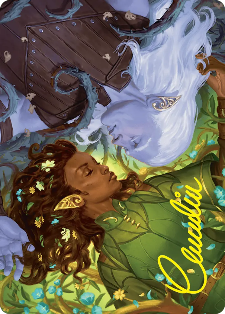 Wardens Of The Cycle Art Card (17/54) (Gold-Stamped Signature) [Foundations Art Series] 1