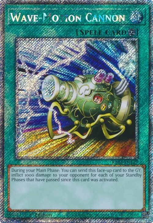 Wave-Motion Cannon (Platinum Secret Rare) [Ra03-En127] Platinum Secret Rare 1