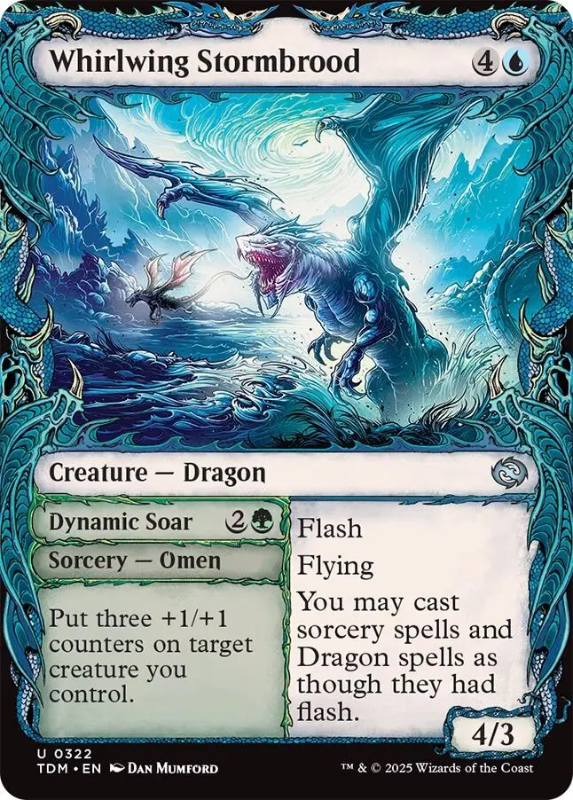 Whirlwing Stormbrood (Showcase) [Tarkir: Dragonstorm] 1