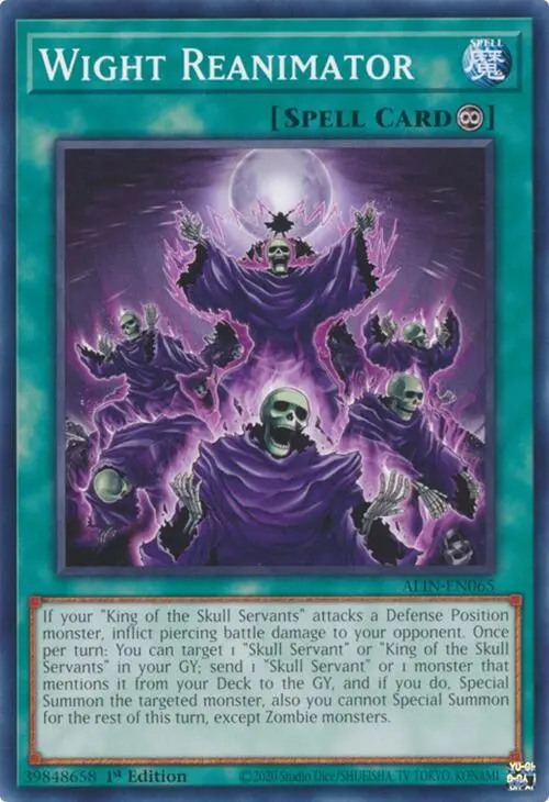 Wight Reanimator [Alin-En065] Common 1