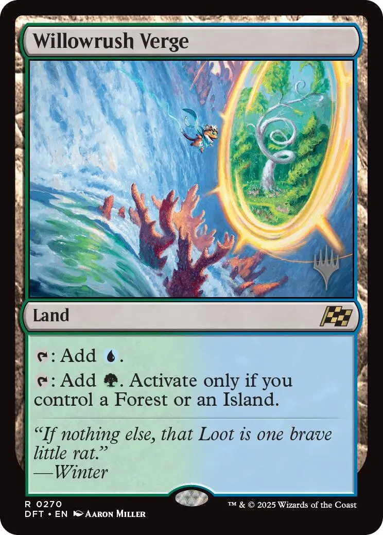 Willowrush Verge (Promo Pack) [Aetherdrift Promos] 1