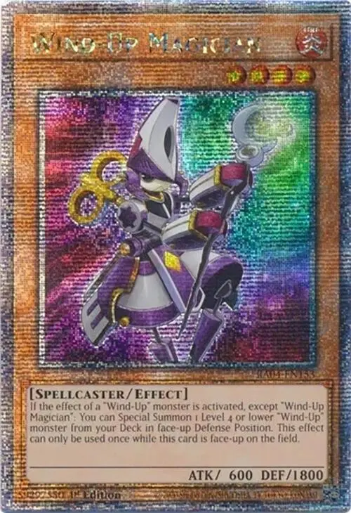 Wind-Up Magician [Ra04-En153] Quarter Century Secret Rare 1