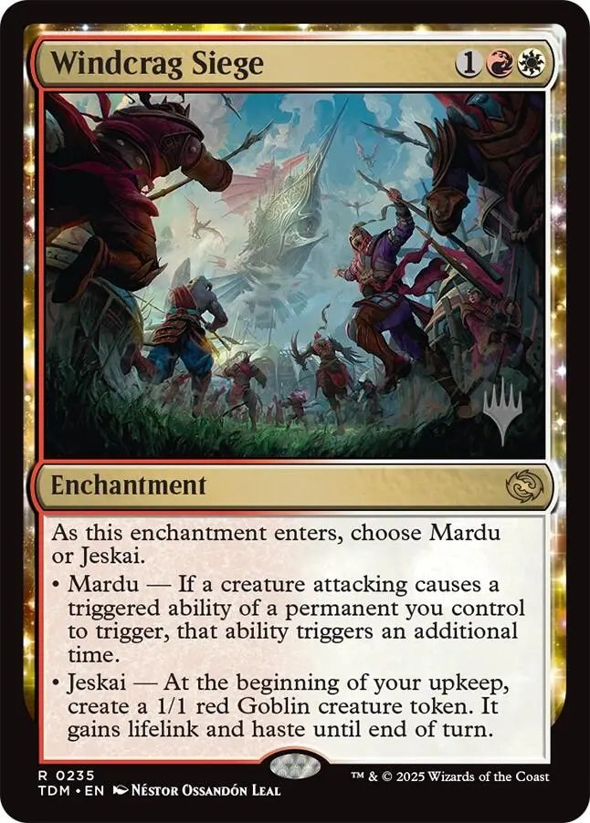 Windcrag Siege (Promo Pack) [Tarkir: Dragonstorm Promos] 1