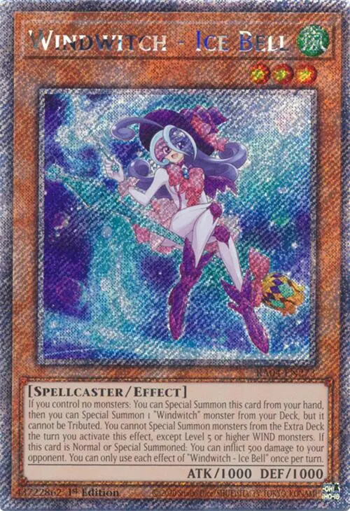 Windwitch - Ice Bell [Ra04-En273] Platinum Secret Rare 1