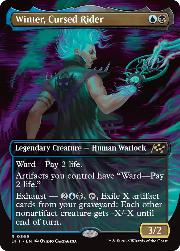 Winter, Cursed Rider (Borderless) [Aetherdrift] 1