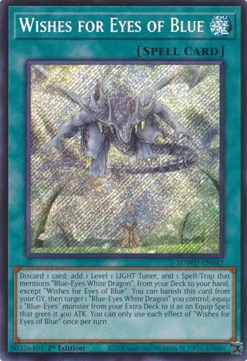Wishes For Eyes Of Blue (Secret Rare) [Sdwd-En042] Secret Rare 1