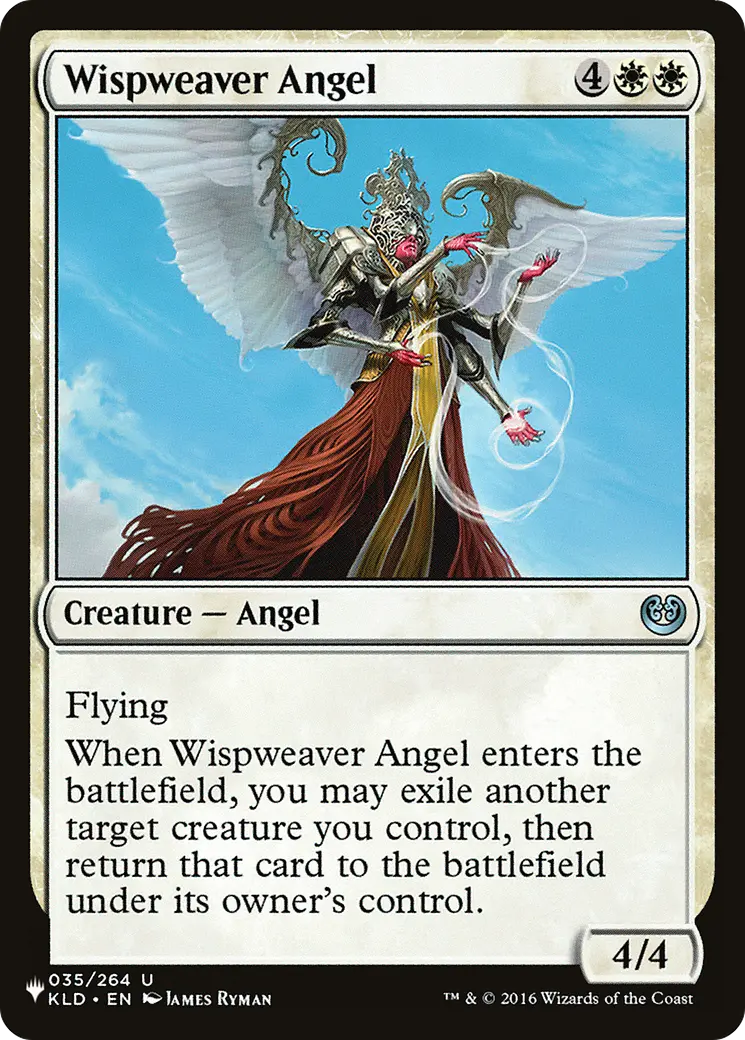 Wispweaver Angel [The List] 1