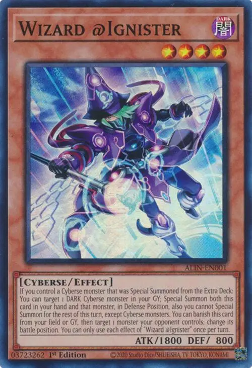 Wizard @Ignister [Alin-En001] Super Rare 1