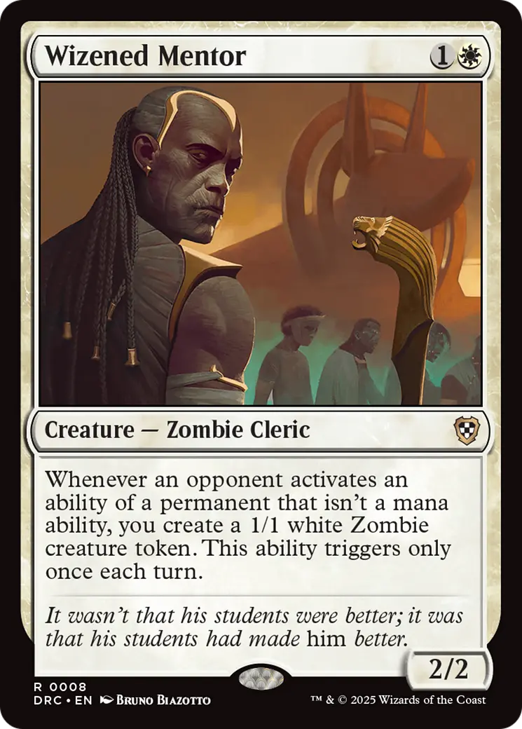 Wizened Mentor [Aetherdrift Commander] 1