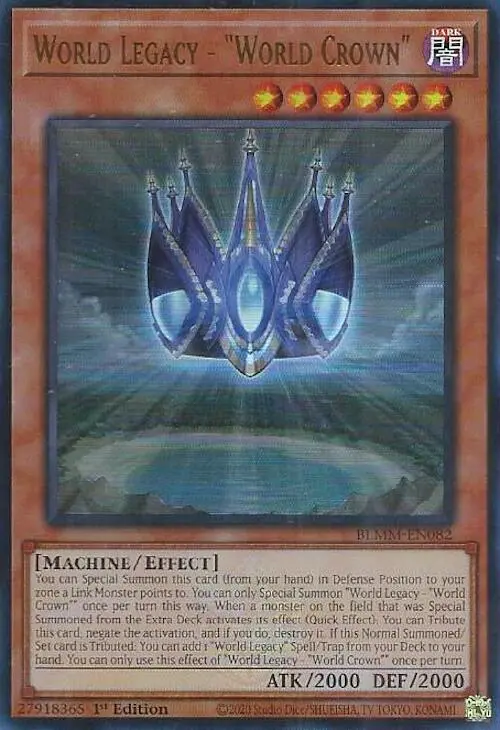 World Legacy - "World Crown" [Blmm-En082] Ultra Rare 1