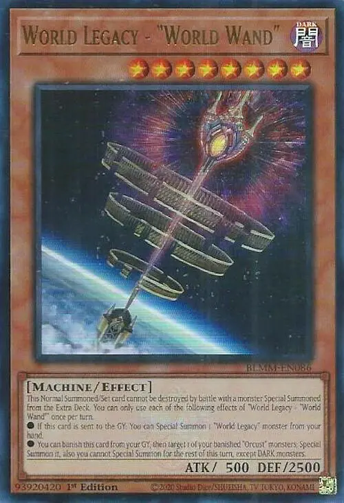 World Legacy - "World Wand" [Blmm-En086] Ultra Rare 1