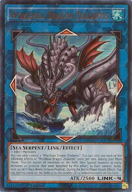 Worldsea Dragon Zealantis [Ra04-En082] Ultra Rare 1