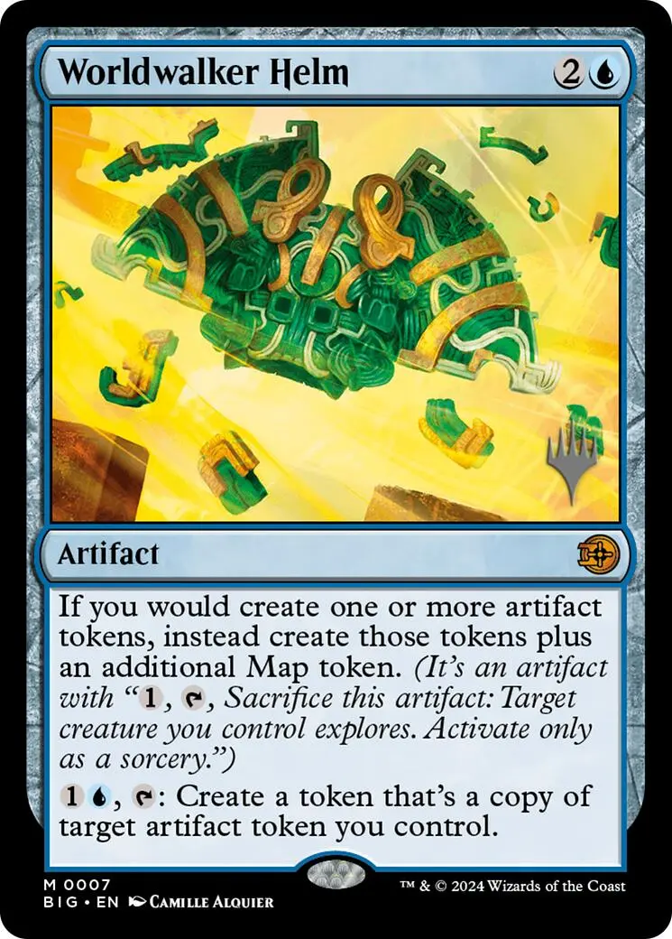 Worldwalker Helm (Promo Pack) [Edge Of Eternities Promo Pack] 1