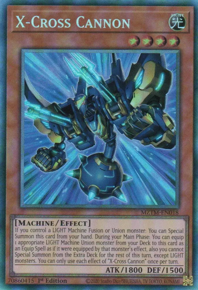 X-Cross Cannon (Collector's Rare) [Mztm-En018] Collector's Rare 1
