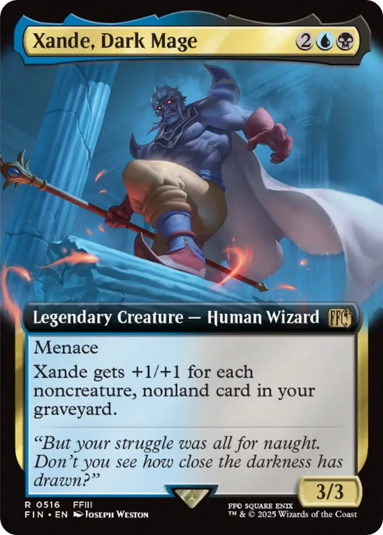Xande, Dark Mage (Extended Art) [Final Fantasy] 1