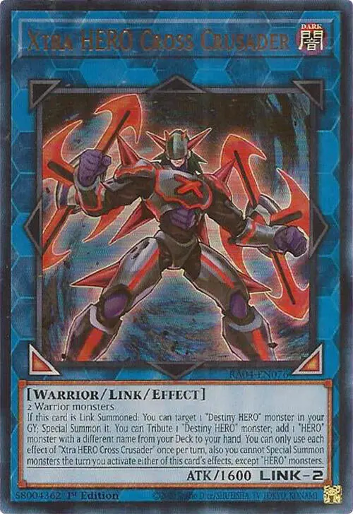 Xtra Hero Cross Crusader [Ra04-En076] Ultra Rare 1