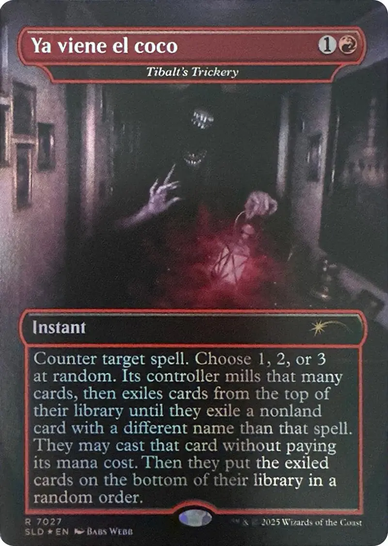 Ya Viene El Coco - Tibalt's Trickery (Rainbow Foil) [Secret Lair Drop Series] 1