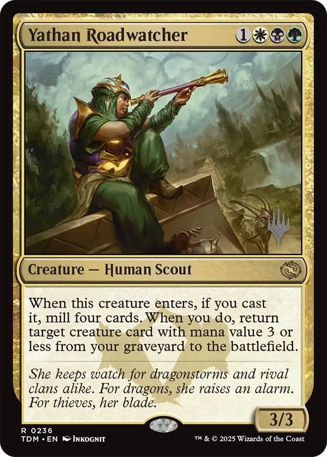 Yathan Roadwatcher [Tarkir: Dragonstorm Promos] 1
