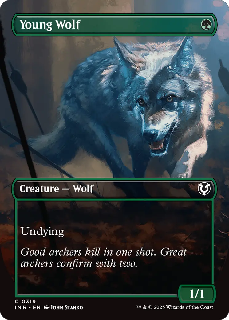 Young Wolf (Borderless) [Innistrad Remastered] 1