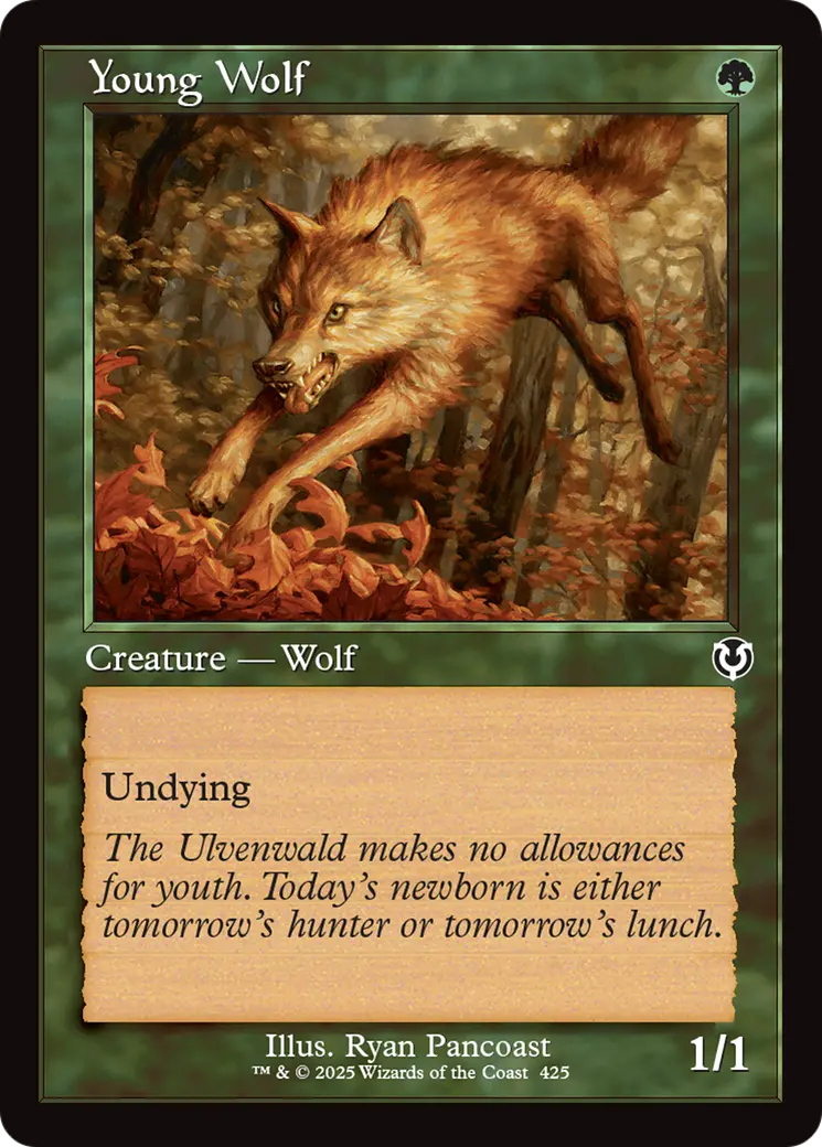 Young Wolf (Retro Frame) [Innistrad Remastered] 1