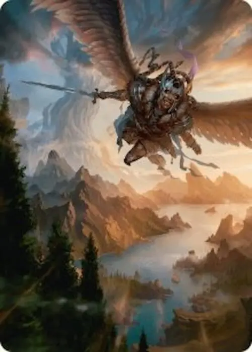 Youthful Valkyrie Art Card (28/54) [Foundations Art Series] 1