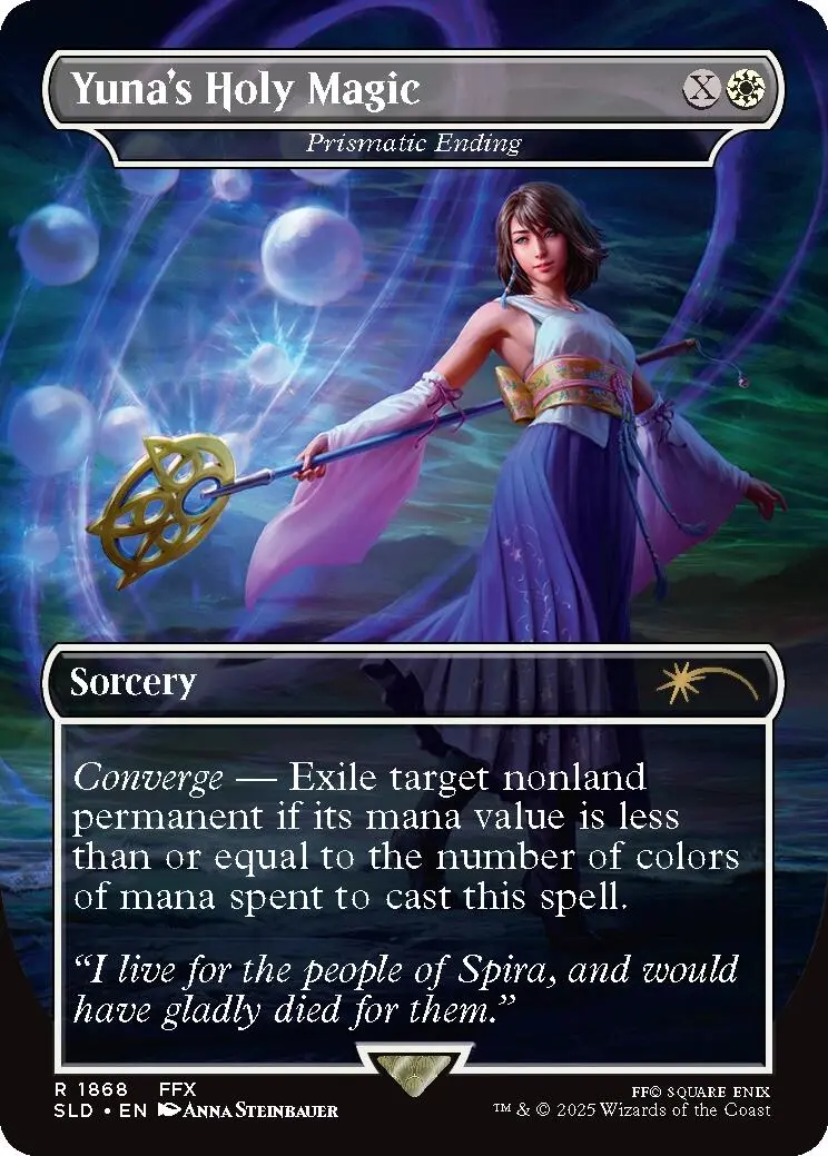 Yuna's Holy Magic - Prismatic Ending [Secret Lair Drop Series] 1