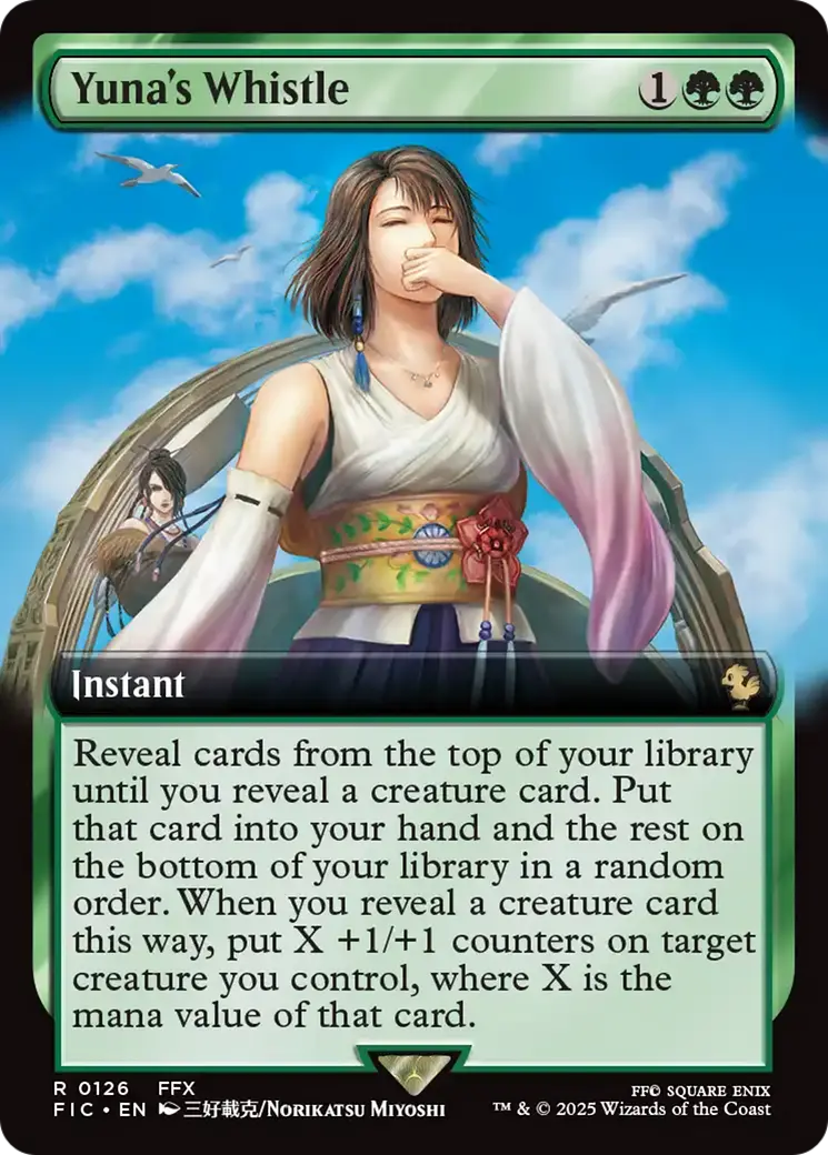 Yuna's Whistle (Extended Art) [Final Fantasy Commander] 1