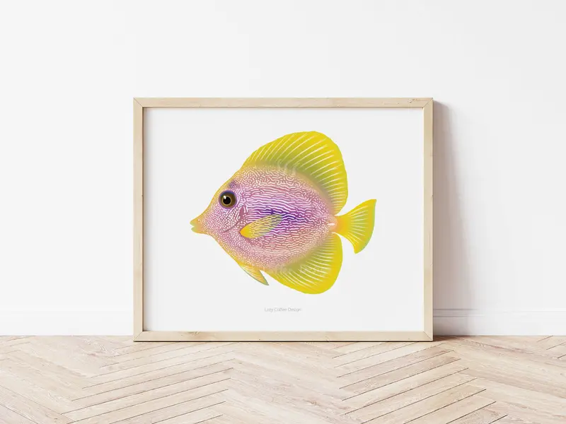 Yurple Tang Fine Art Print 1
