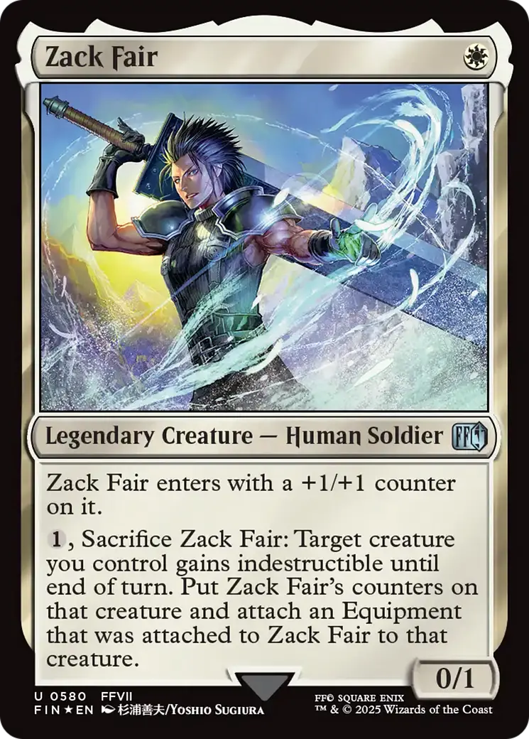 Zack Fair (Surge Foil) [Final Fantasy] 1