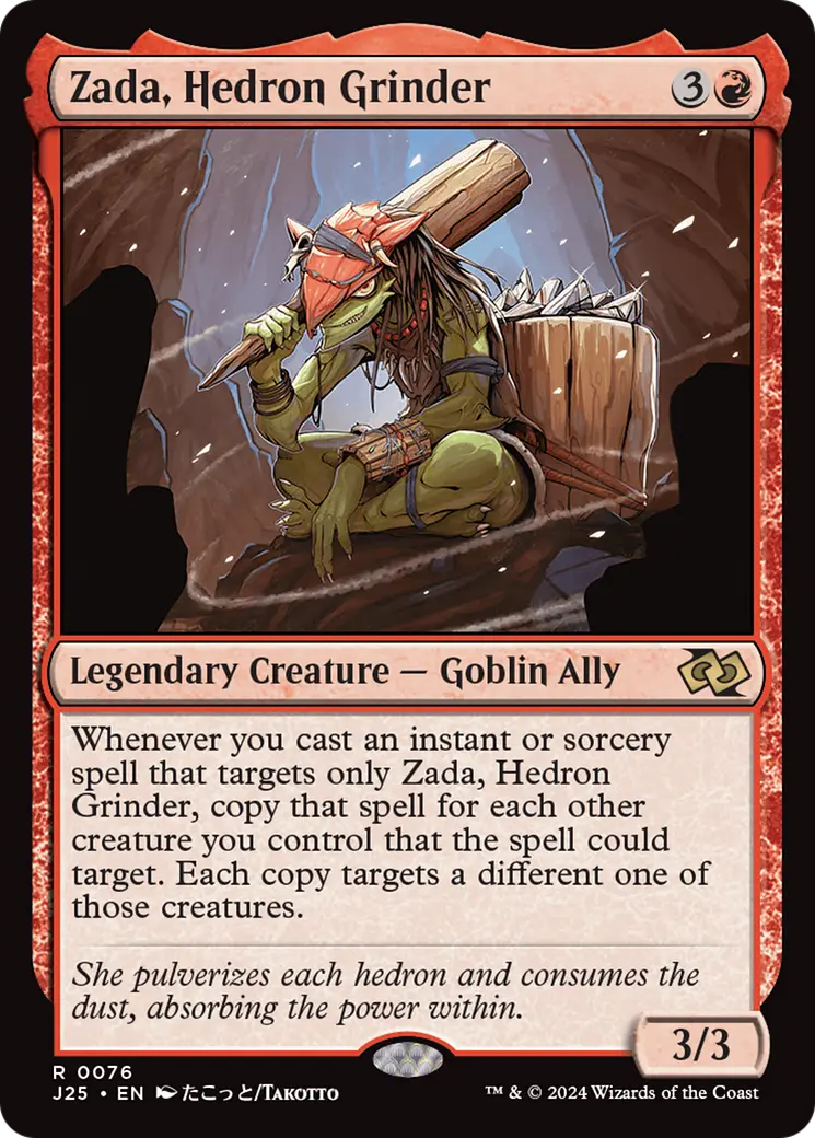 Zada, Hedron Grinder (Anime) [Foundations Jumpstart] 1