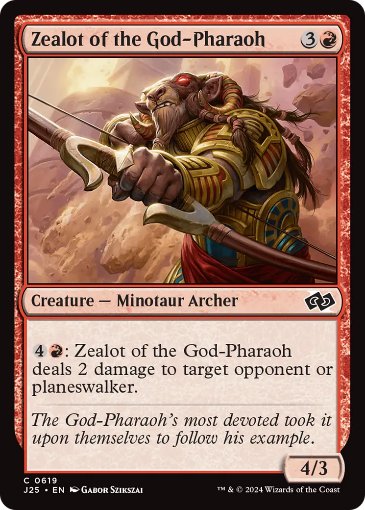 Zealot Of The God-Pharaoh [Foundations Jumpstart] 1