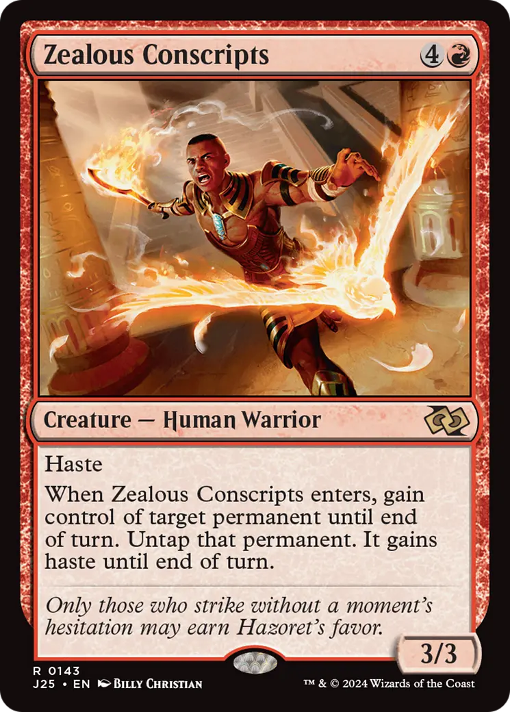 Zealous Conscripts [Foundations Jumpstart] 1