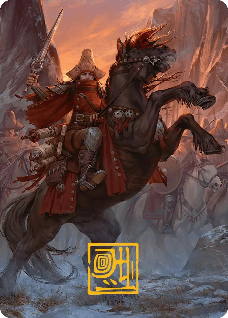 Zealous Conscripts (Gold-Stamped Signature) [Innistrad Remastered Art Series] 1