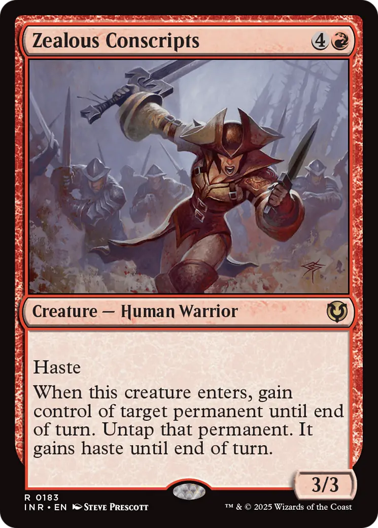 Zealous Conscripts [Innistrad Remastered] 1