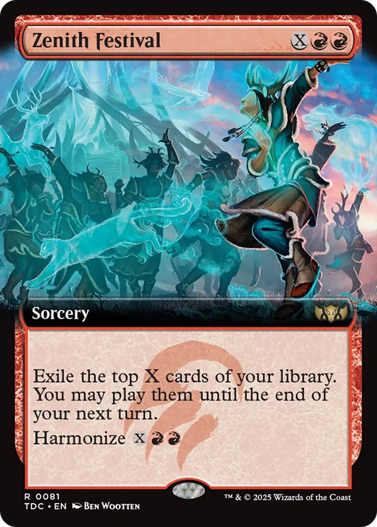 Zenith Festival (Extended Art) [Tarkir: Dragonstorm Commander] 1