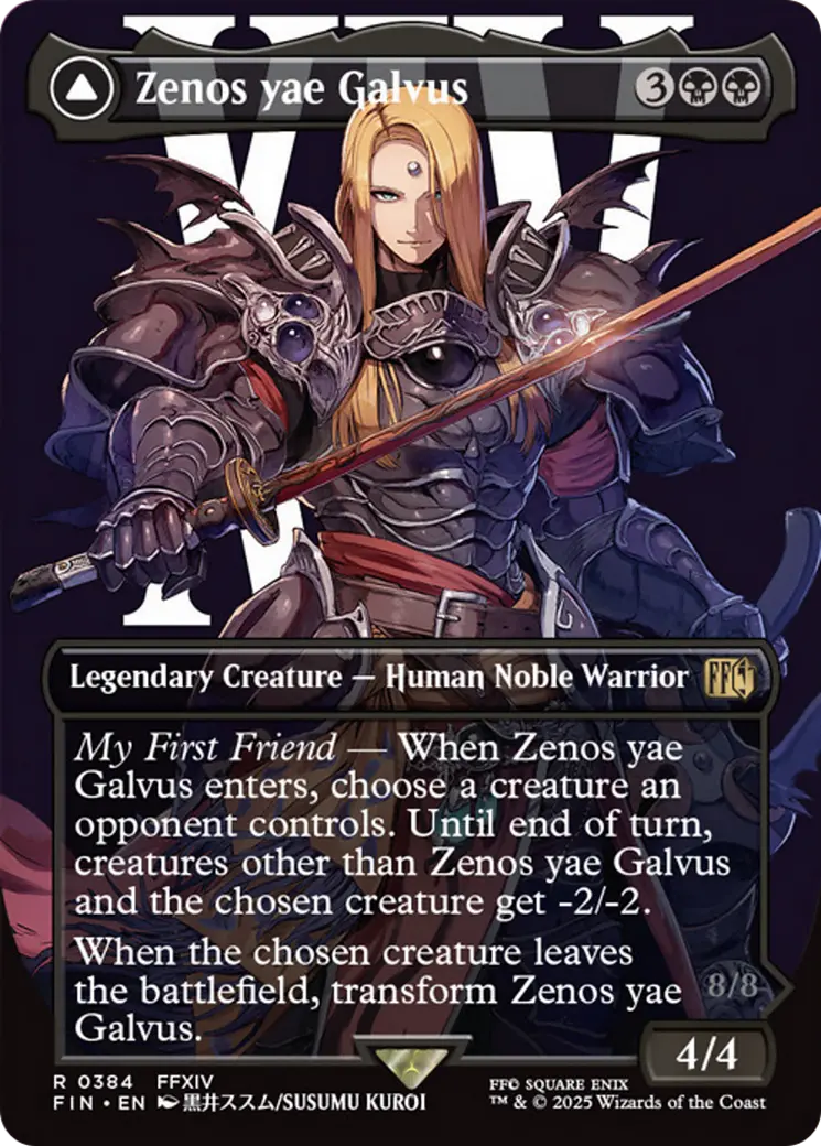 Zenos Yae Galvus // Shinryu, Transcendent Rival (Borderless) [Final Fantasy] 1